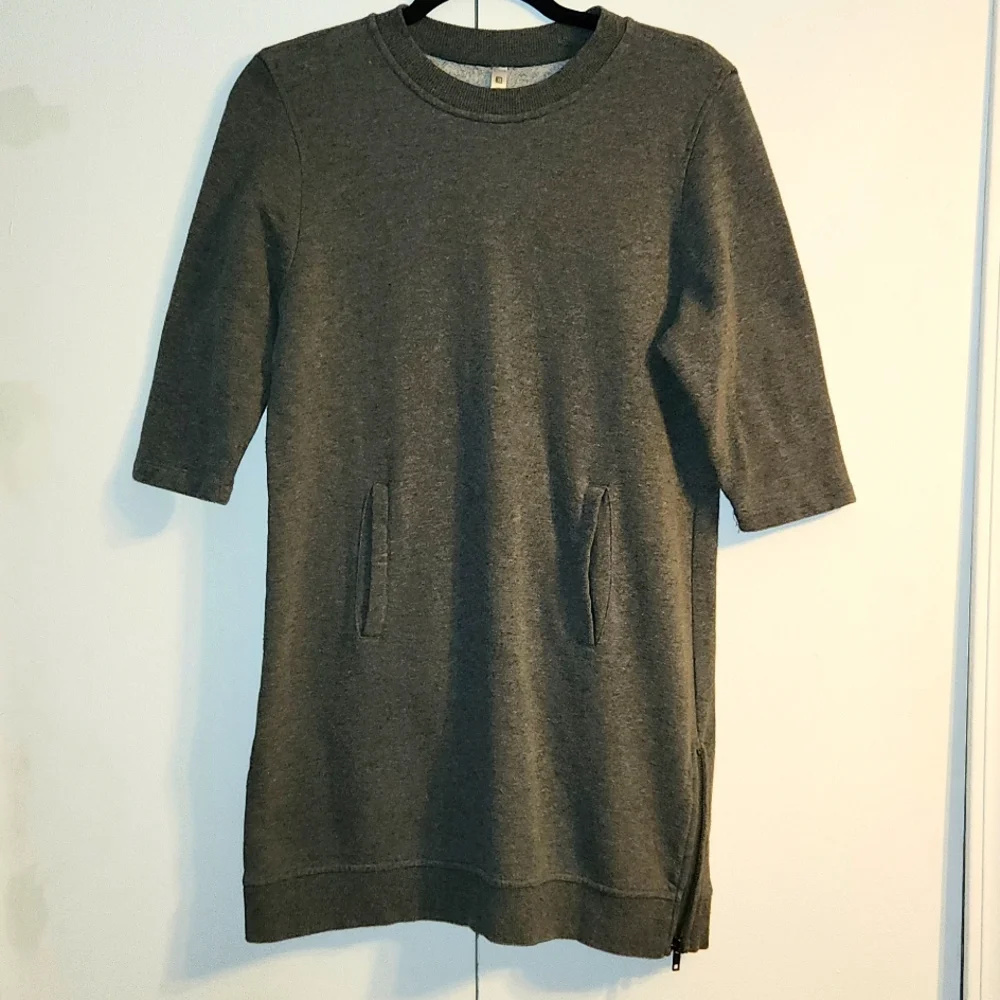Fabletics Sweatshirt Dress grey color, size small - Picture 3 of 5